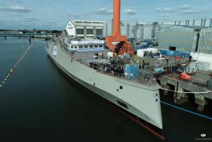 Naval Group met à l’eau la frégate HS Kimon